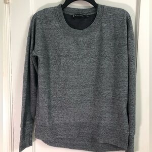 Athleta gray sweat shirt small